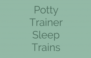 Potty Trainer Sleep Trains