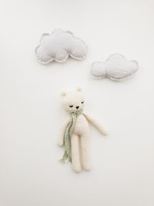 Stuffed Toy with Clouds